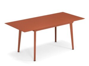 Emu Plus4 uitschuifbare tafel 120/172x80 cm Maple Red