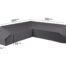 AeroCover beschermhoes platformset 300x300x90xH30/45/70cm