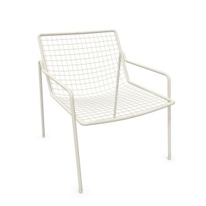 rio50 lounge stoel matt white