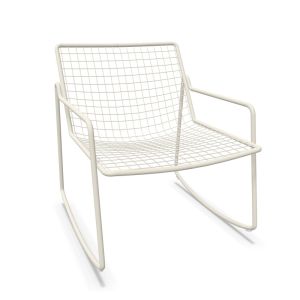 rio50 schommelstoel matt white