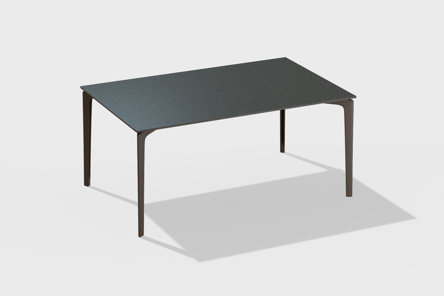 Allsize tafel 160x90cm speckled-antraciet