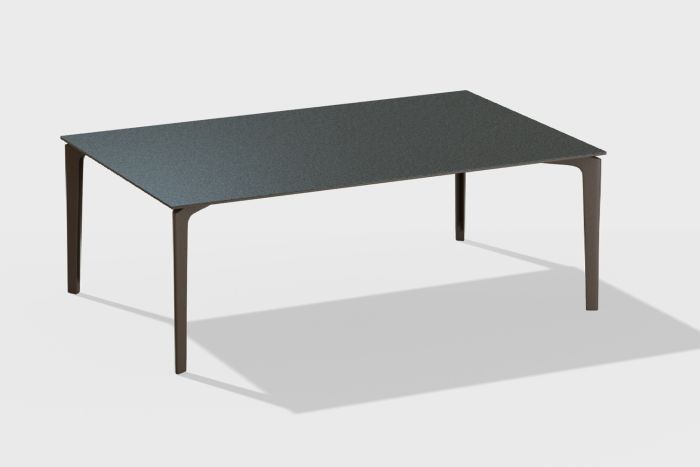 Allsize tafel 220x100cm speckled-antraciet