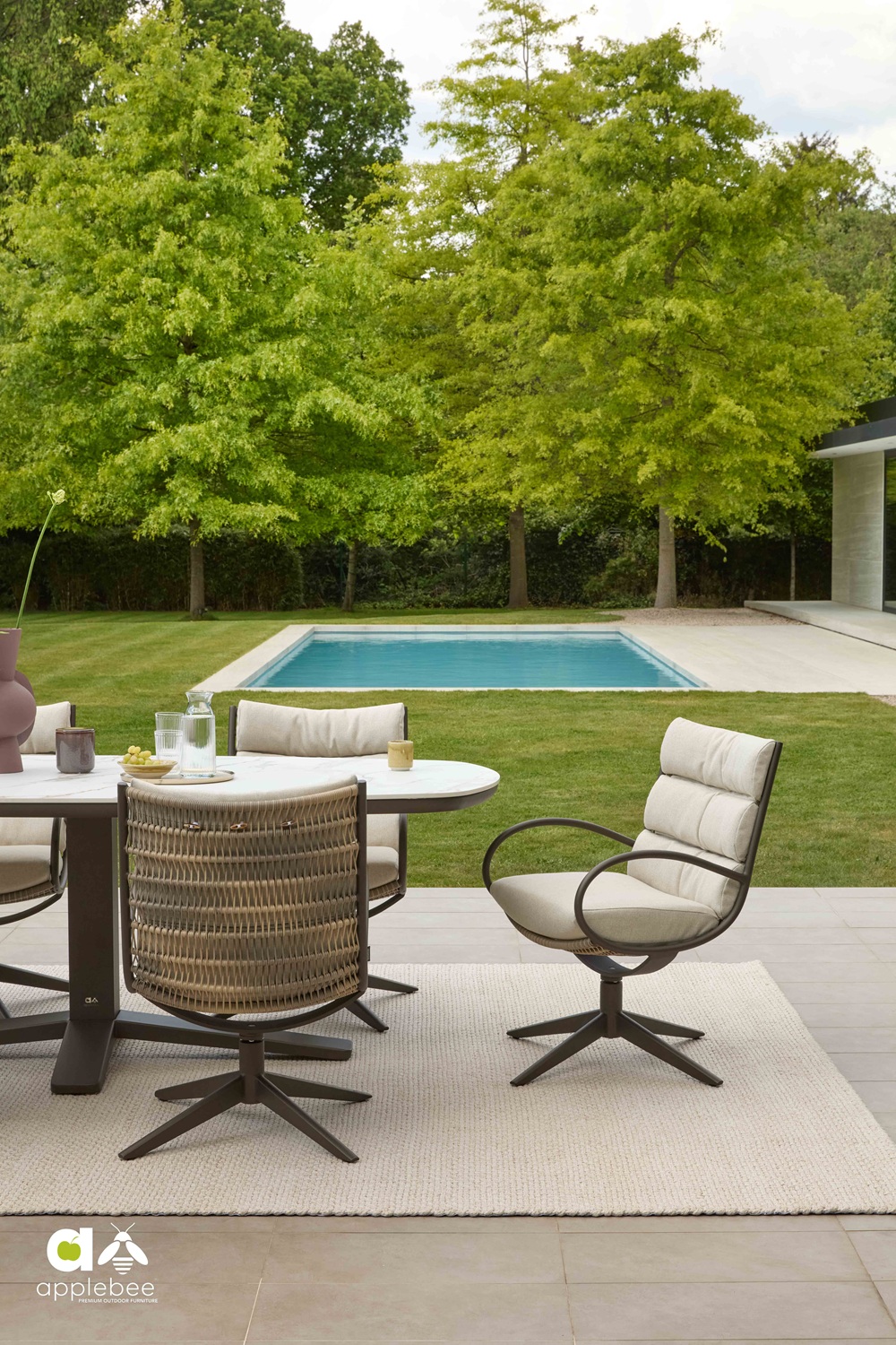 Applebee CAMP BAY stoel Bronze - Afbeelding 3