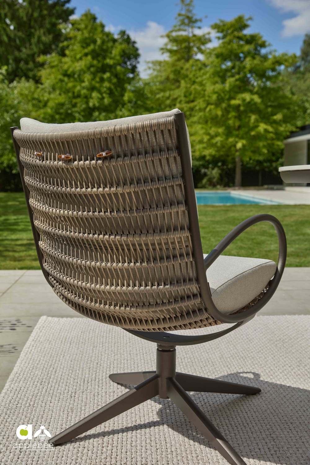 Applebee CAMP BAY stoel Bronze - Afbeelding 4