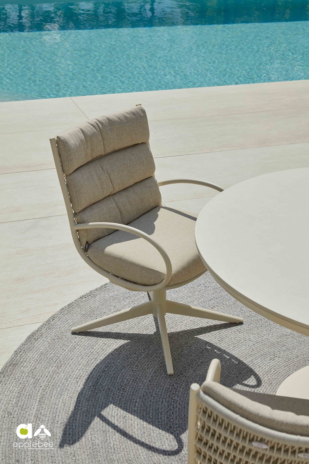 Applebee CAMP BAY stoel Oyster - Afbeelding 4