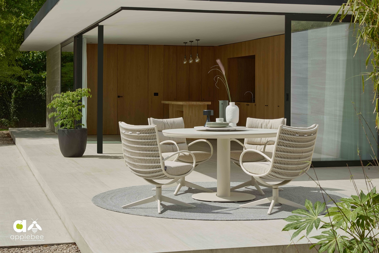 Applebee CAMP BAY stoel Oyster - Afbeelding 2