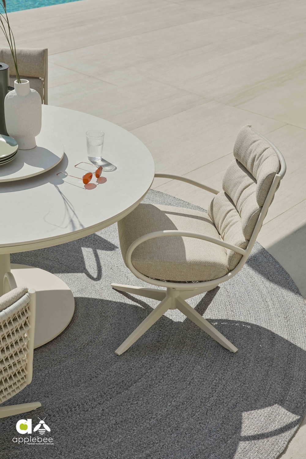 Applebee CAMP BAY stoel Oyster - Afbeelding 5