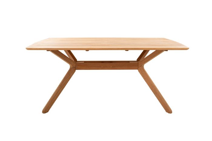 Traditional Teak CARMEN tafel 167x102cm teak top