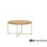 Condor coffee tafel Oyster Ø74cm-teak