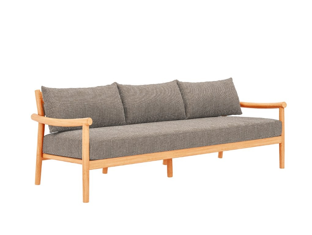 Traditional Teak ISABELLA 3-zits loungebank - Afbeelding 8