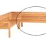 Traditional Teak Maxima bank-180cm arm links