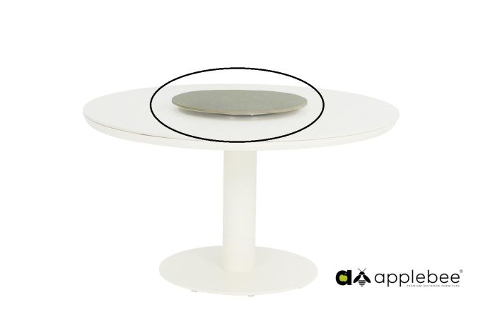 Applebee MELVILLE Lazy Susan Oyster Ø60cm