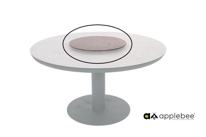 MELVILLE lazy susan Black Ø140cm