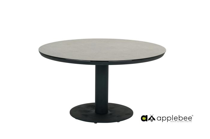 MELVILLE tafel Black Ø140cm