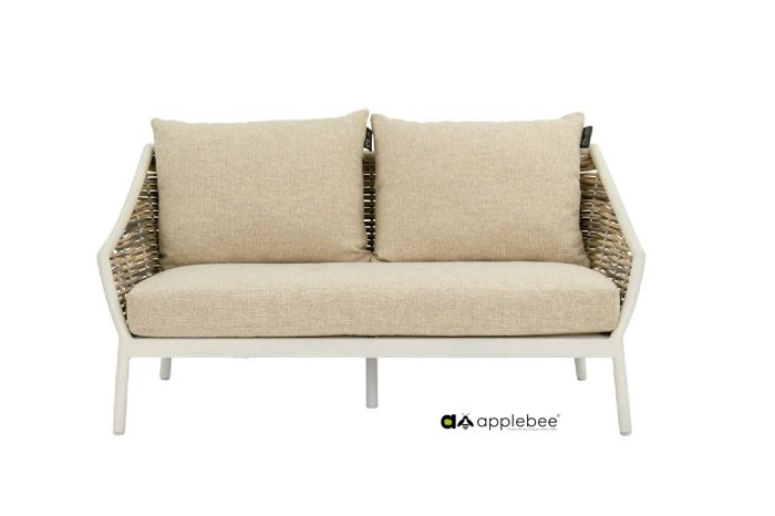 Applebee MILOU lounge bank 145cm Oyster