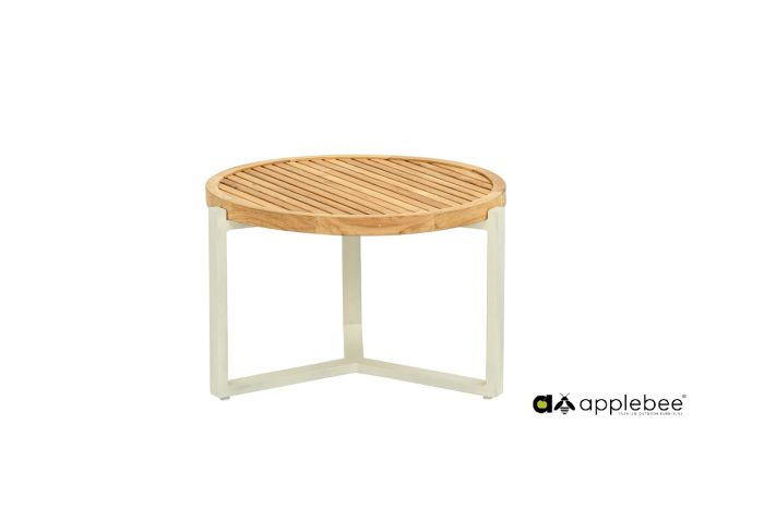 Monaco coffee tafel Oyster Ø60cm-teak