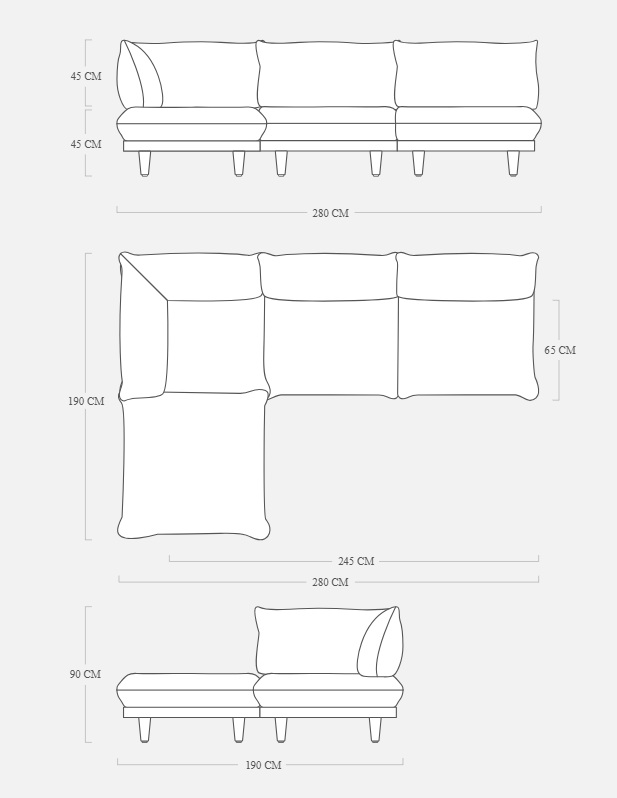 Fatboy Paletti lounge Set Large (verkrijgbaar in 5 kleuren) - Afbeelding 13