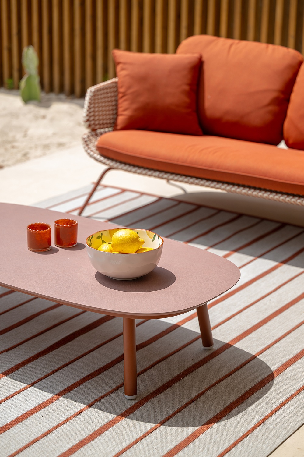 Jati Kebon PHIL Coffee table Rust 130x65 cm - Afbeelding 4