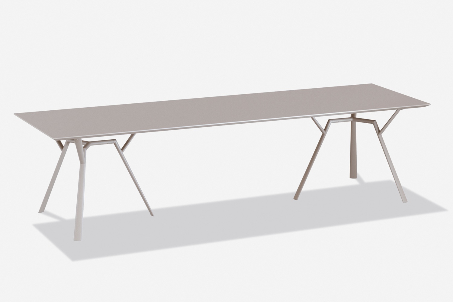 Fast Radice Quadra tafel 290 x 90 cm