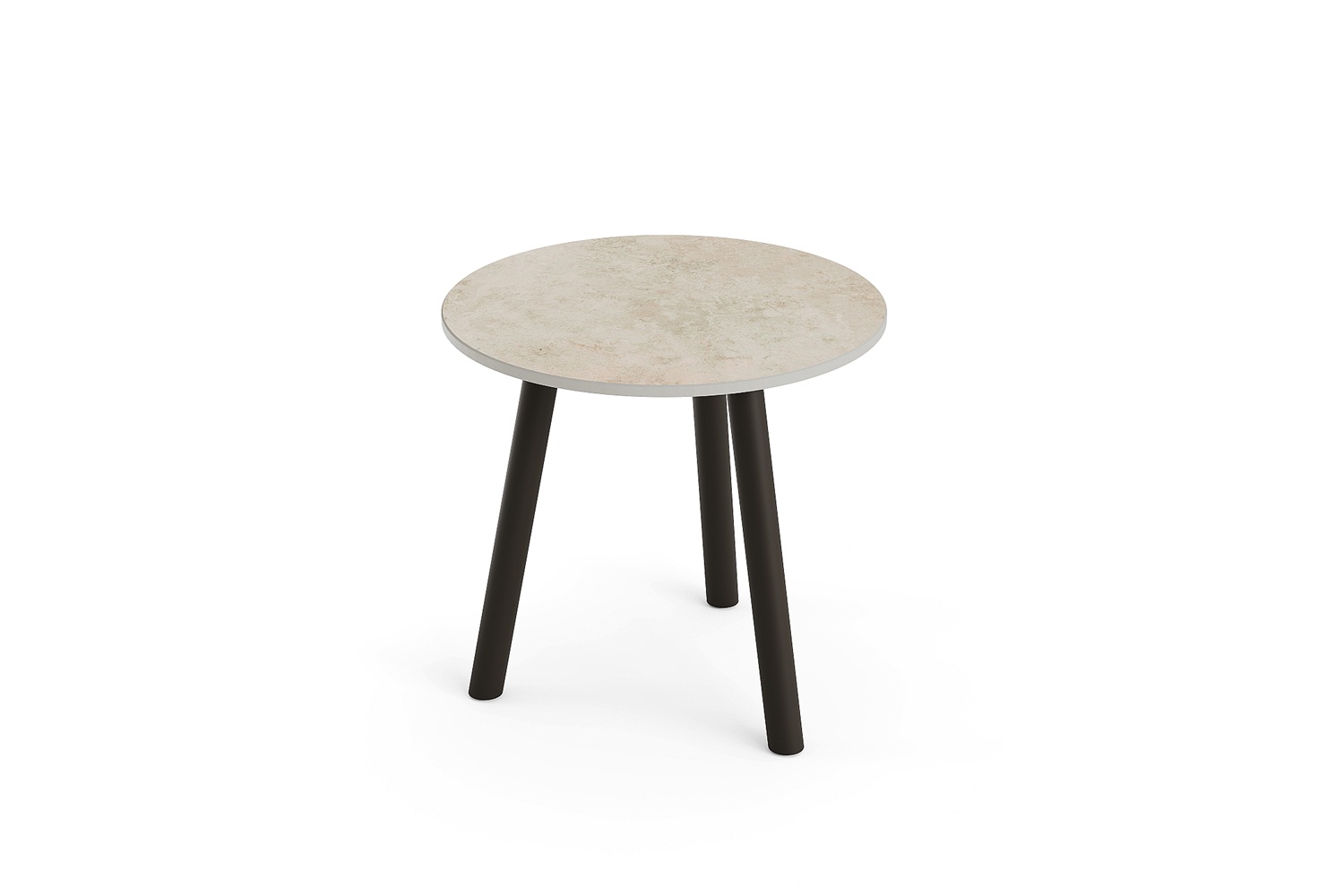 Jati Kebon Ronda sidetable-Ø45cm bronze-chianca