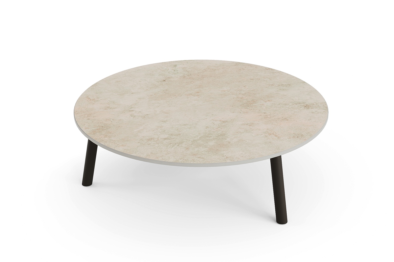 Jati Kebon Ronda sidetable-Ø90cm bronze-chianca
