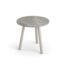 Jati&Kebon Ronda sidetable-Ø45cm sand-palladium-grey