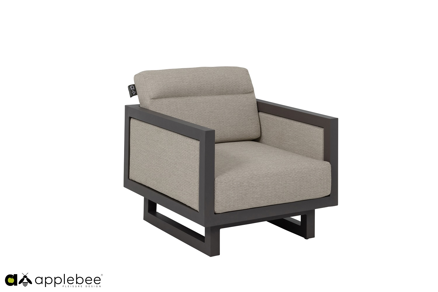 Applebee Santorini-upholstered lounge stoel 