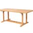 Traditional Teak Soraya tafel