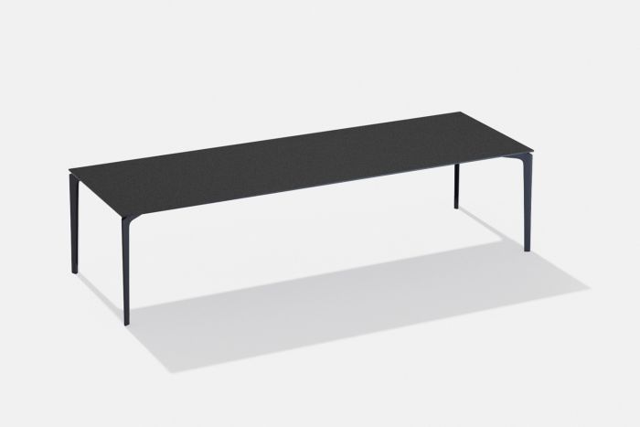 Allsize tafel 260x100cm speckled-antraciet