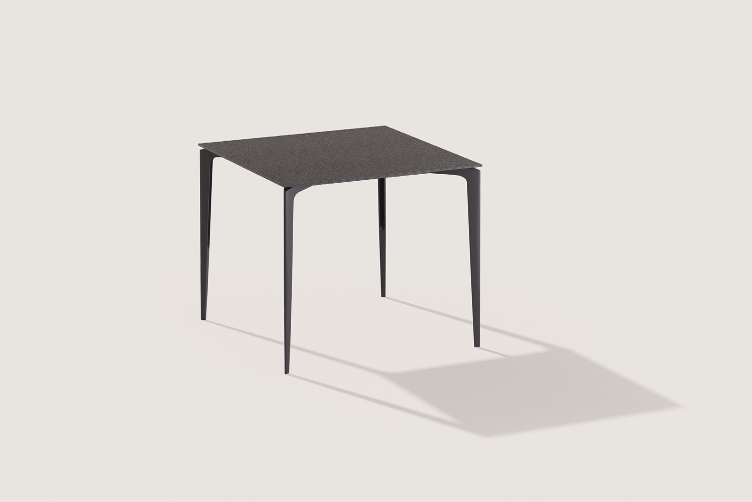 Allsize tafel 90x90cm speckled-antraciet