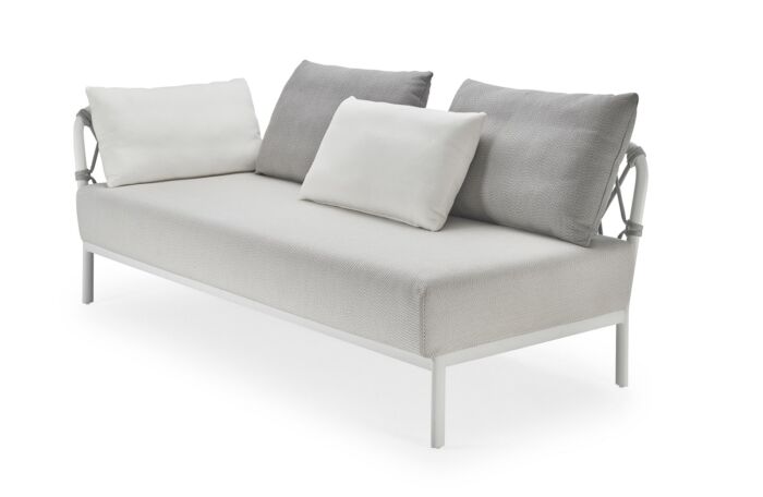Solpuri Caro sofa-rechts white