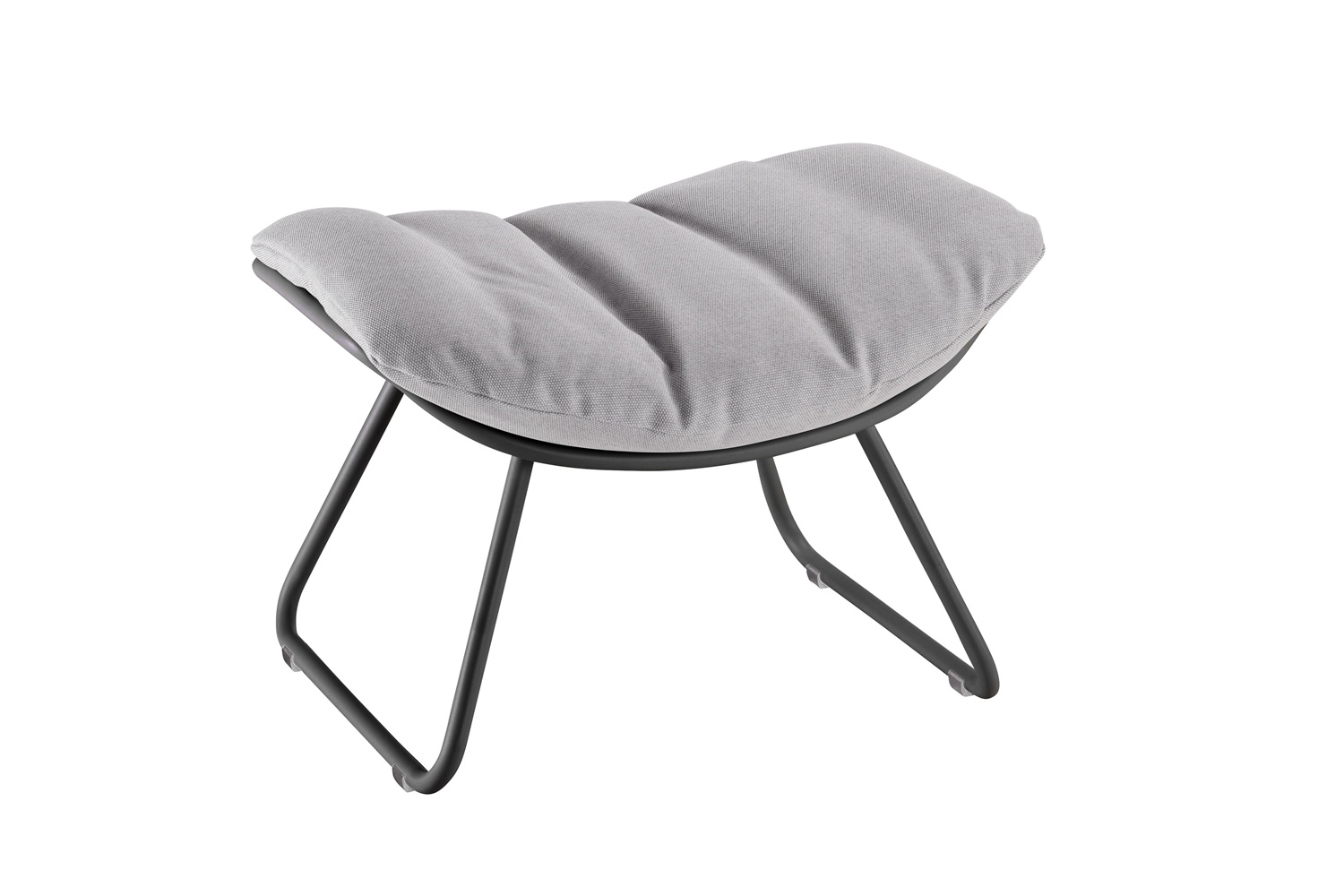 Solpuri Chill lounge-hocker antraciet