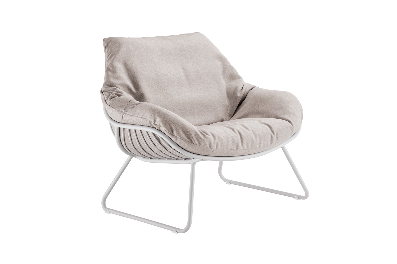 Solpuri Chill lounge-stoel-XL white 