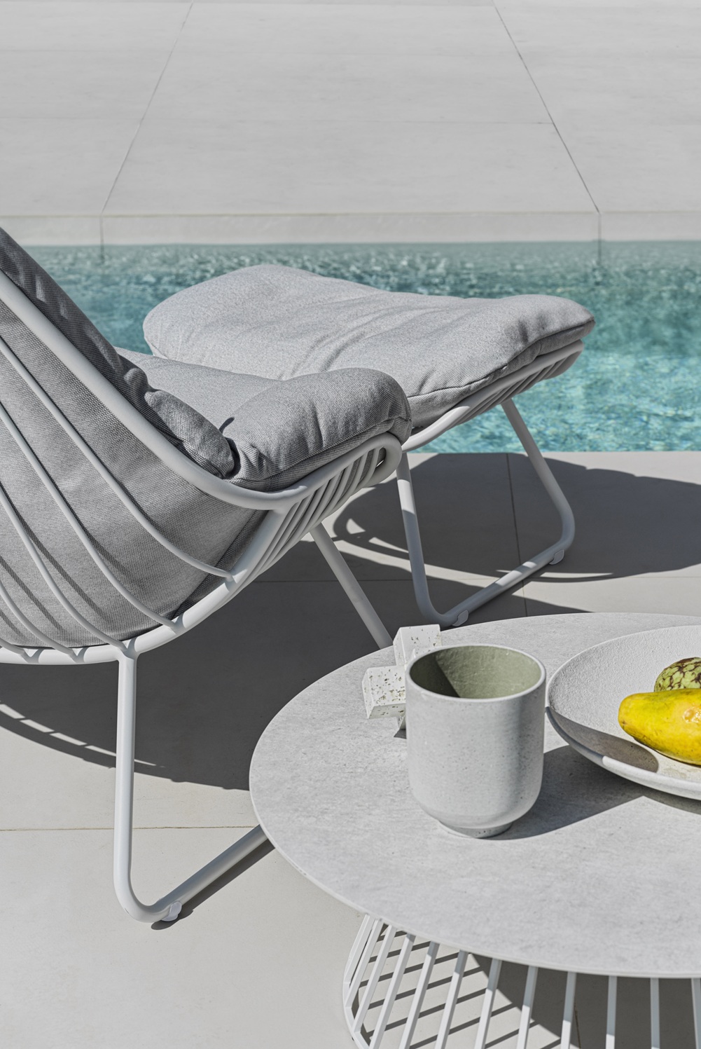 Solpuri CHILL lounge stoel XL white - Afbeelding 4