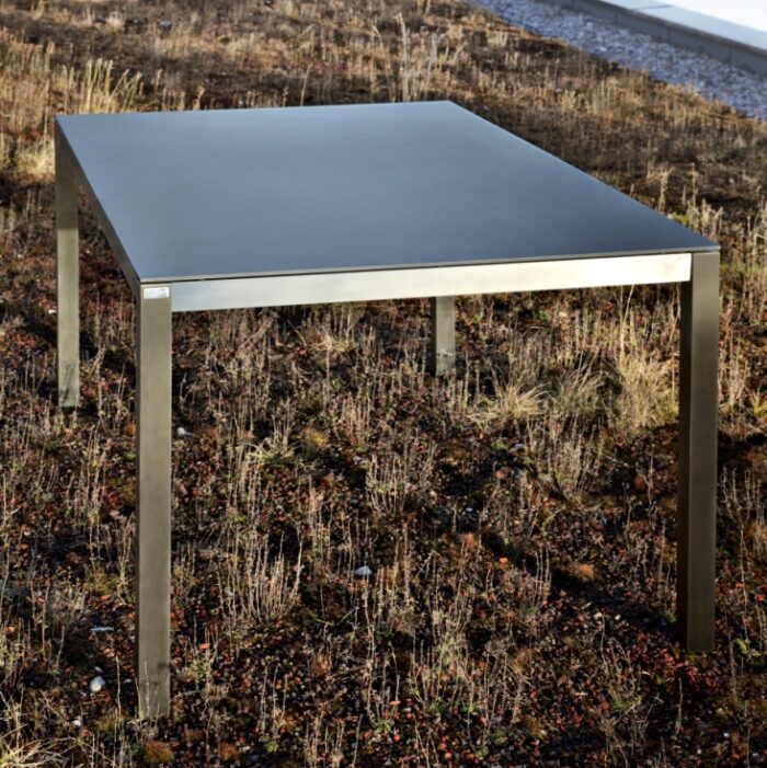 Solpuri Classic tafel RVS/Keramiek 220 x 100 cm