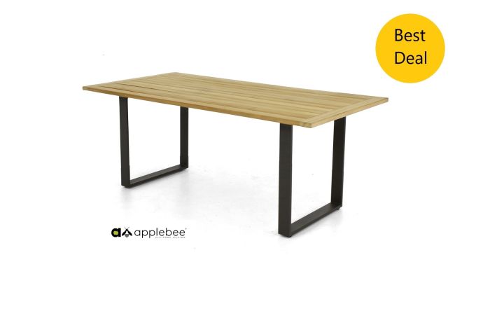 Applebee Condor tafel Black 190x95cm