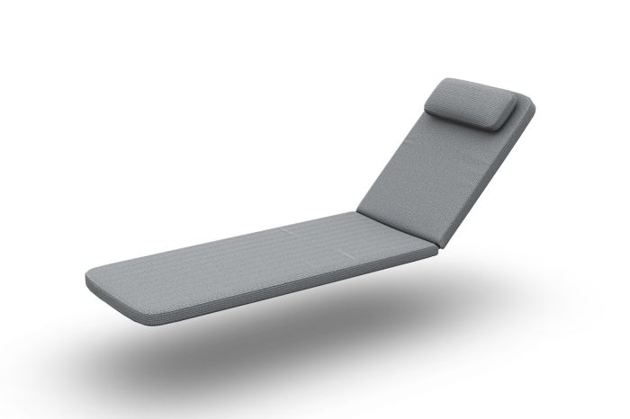 Durham sunlounger-ligbedkussen sunbrella-natté-grey-chiné