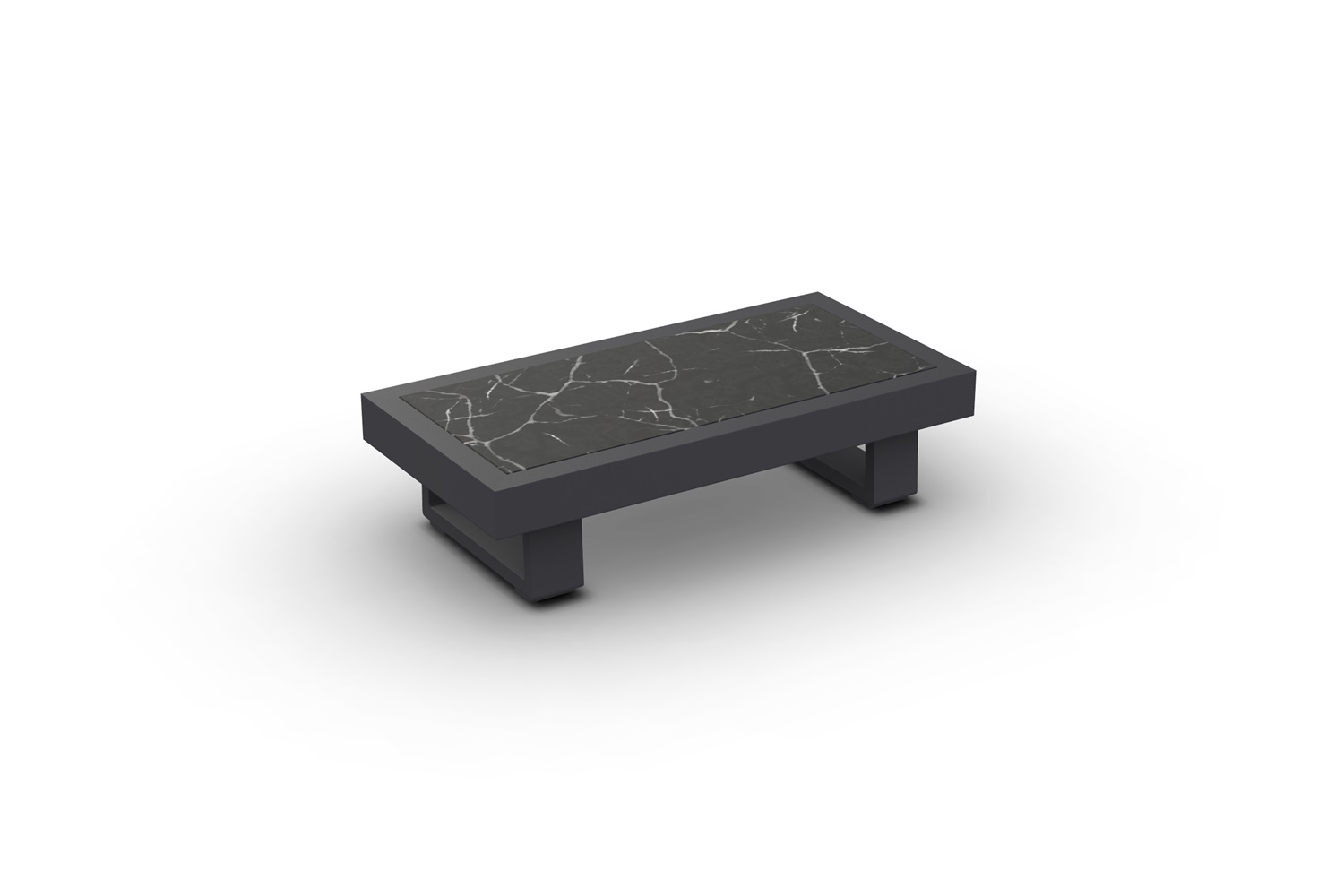 Jati-en-Kebon Fano side-table charcoal-ceramic-black-marble