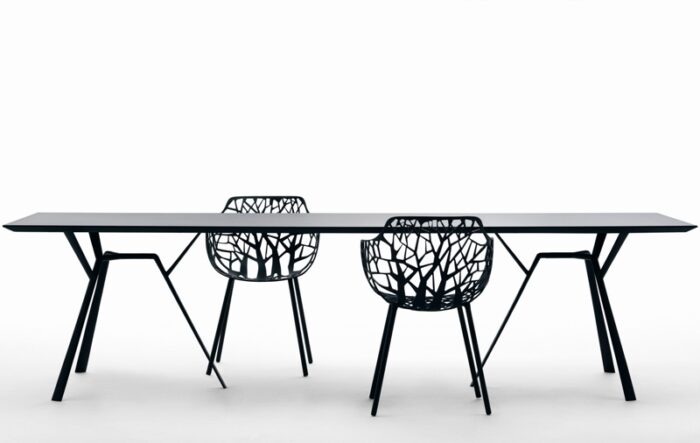 Fast Forest stoel + Radice Quadra tafel