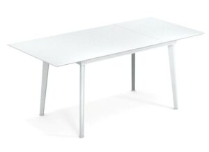 Emu Plus4 uitschuifbare tafel 120/172x80 cm Ice White