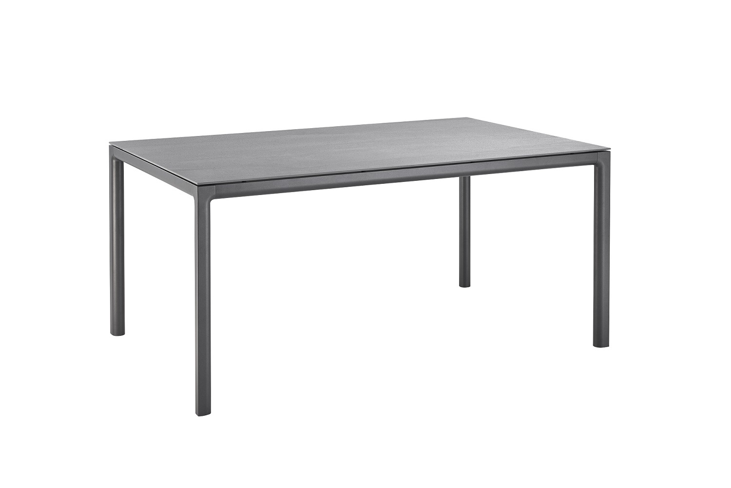 soft tafel antraciet 160x100cm
