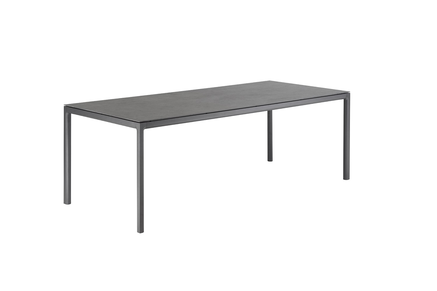 Soft tafel antraciet 200x100cm