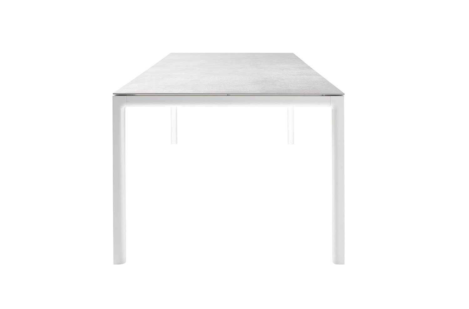 Overgang Brood Bijdrager Solpuri SOFT tafel 80x60 cm aluminium White » Alloutdoor Shop