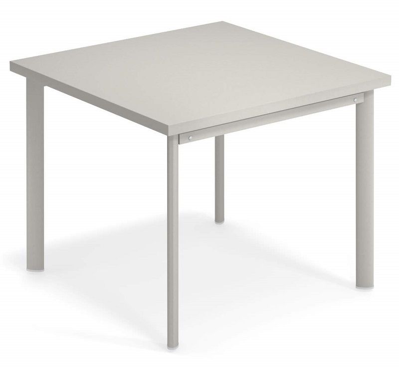 Emu Star tafel 90x90 cm Cement