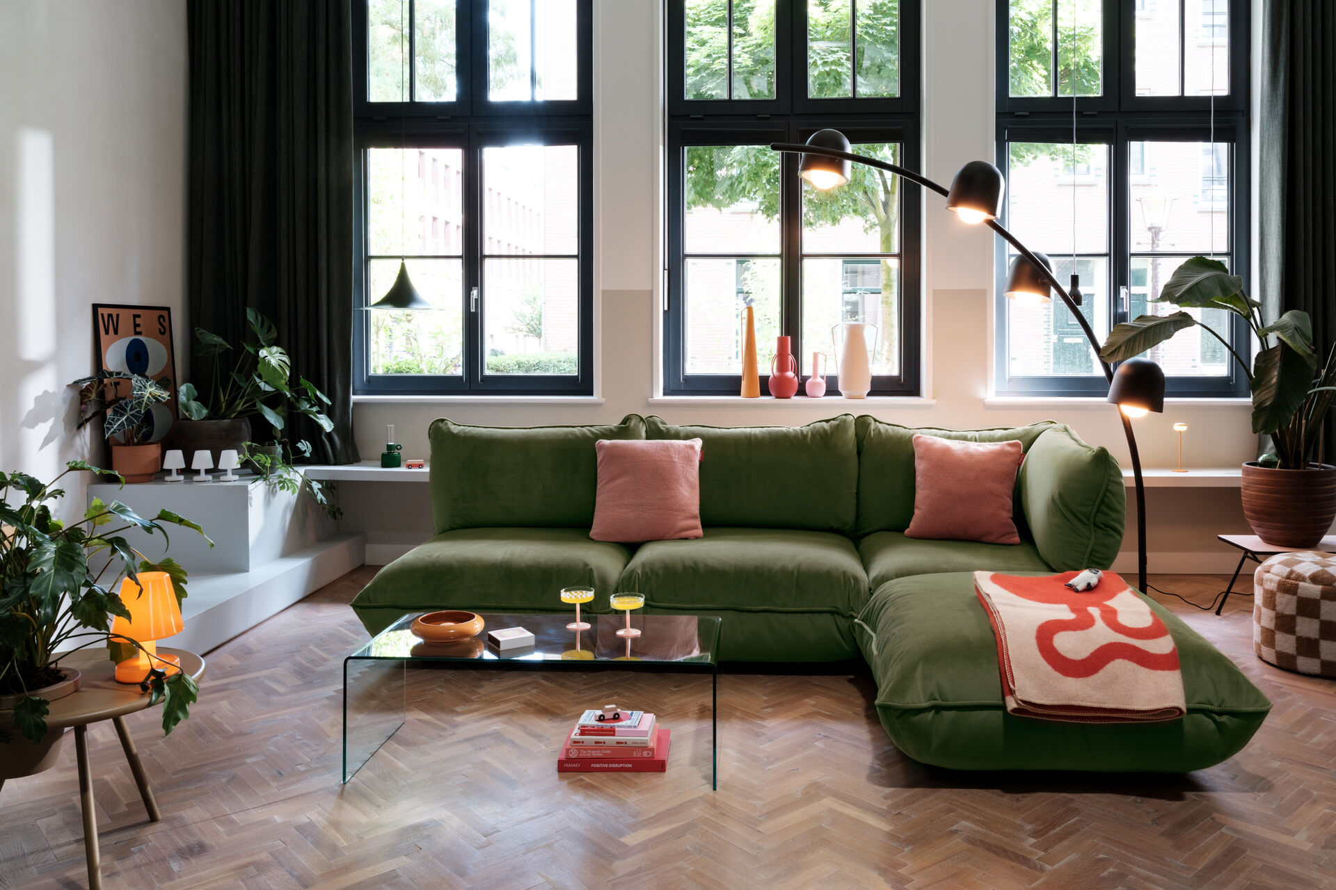 Fatboy SUMO modulaire BINNENBANK Velvet