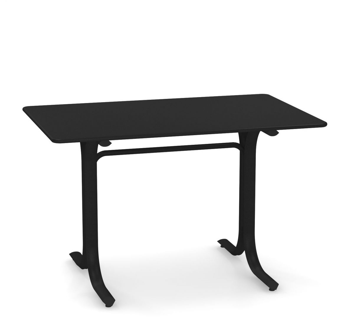 Emu Tavolo tafel 120x76 cm Black